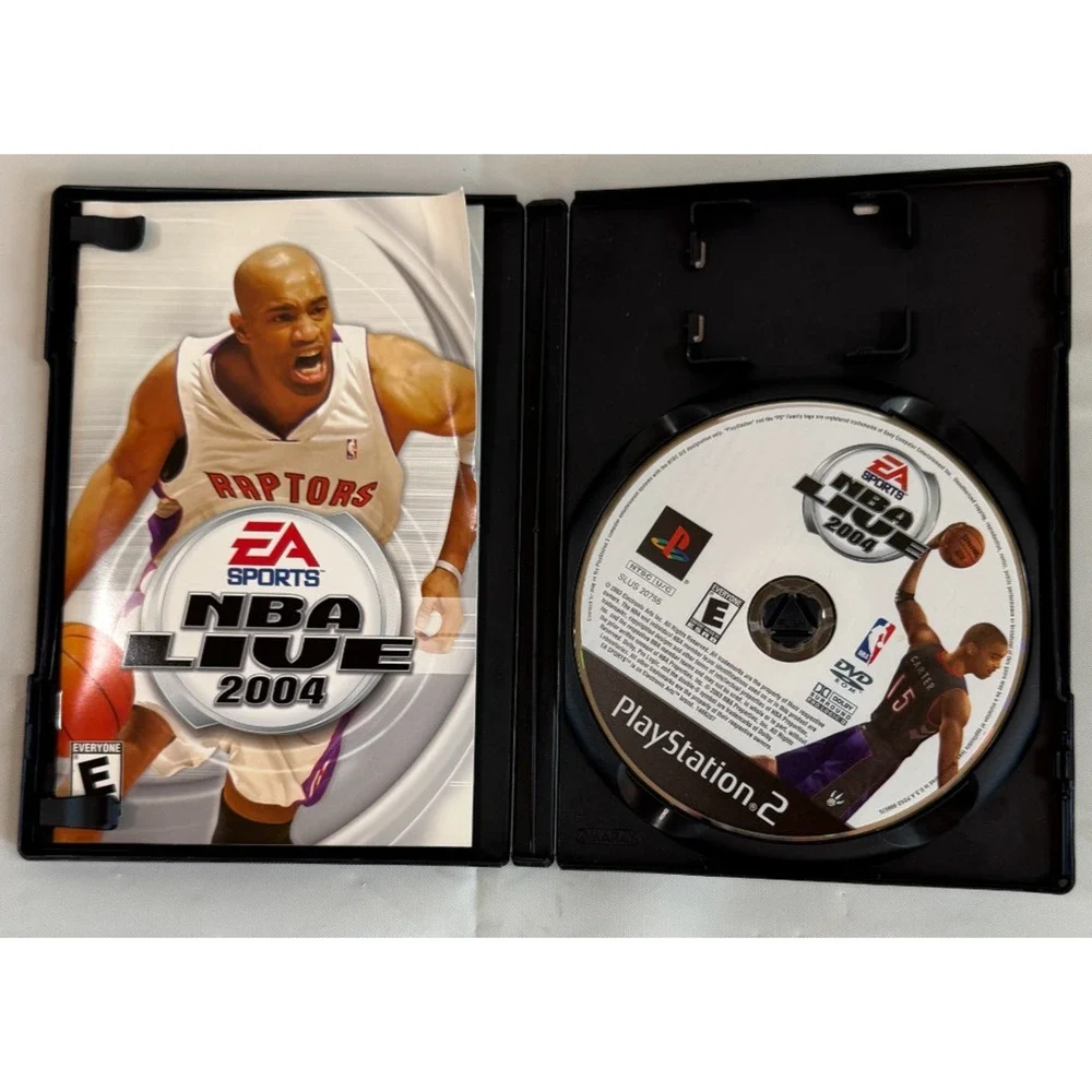 NBA Live 2004 Sony PlayStation 2 PS2 Complete CIB EA Sports Black Label